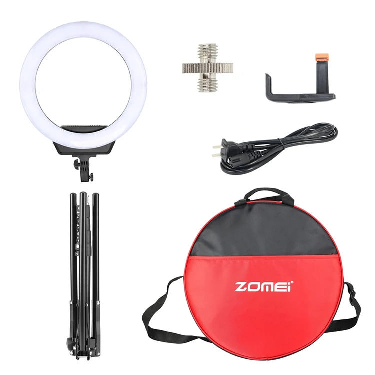 16inch LED Ring Light For Video Make Up Bi Color Photographic Lighting LED Beauty Ring Lamp for Makeup