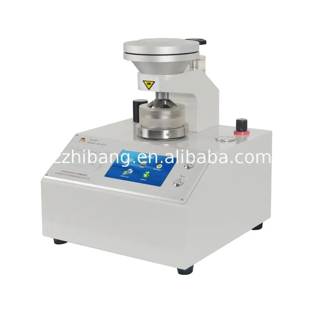 Cheap price electronic mullen burst strength tester bursting testing machine