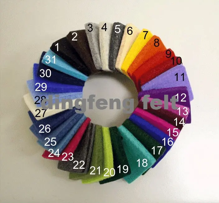 Шерстяной войлок 5 мм