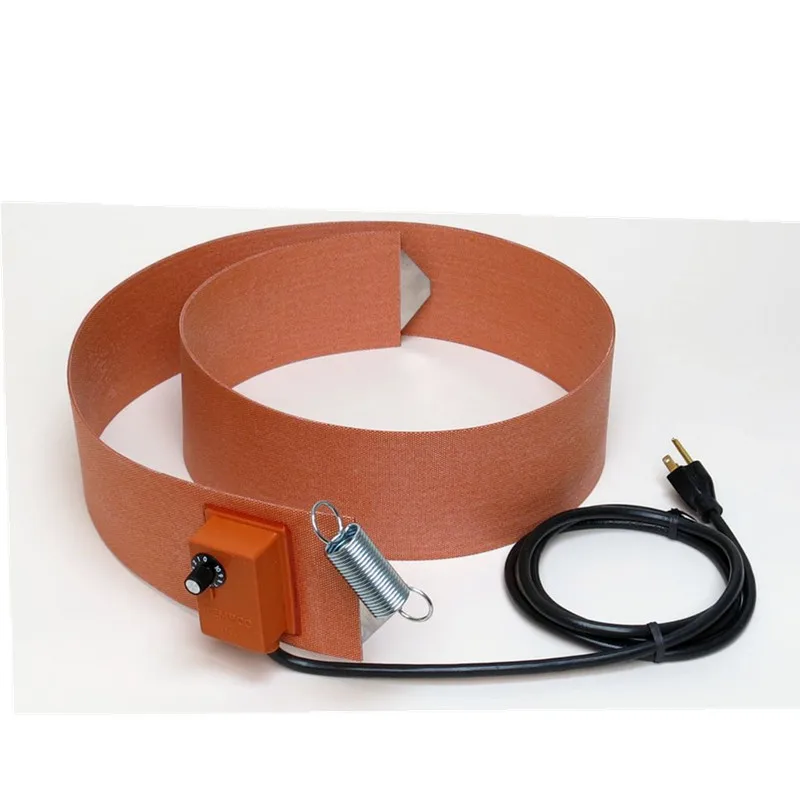 Silicone Heating Band Heating Blanket For Industrial Usage Eg Drum Heater