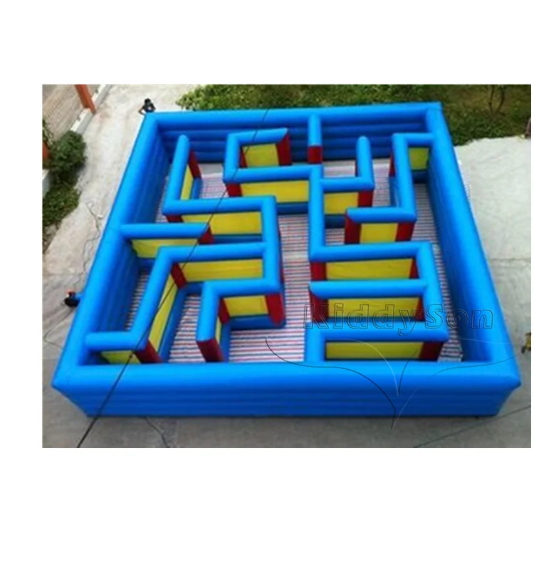  Забавный надувной лазерный Лабиринт для спорта на открытом воздухе мини-лабиринт