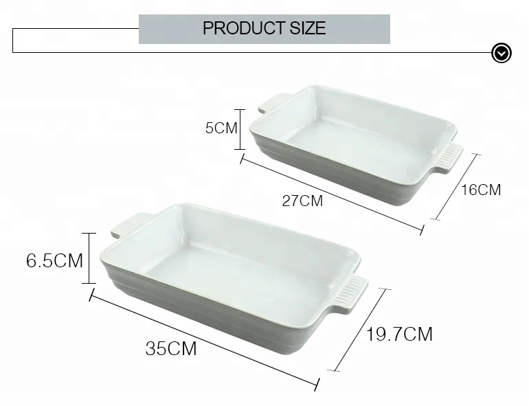 Custom Bakeware Set Nordic Gray Ceramic Bread Baking Pan Ceramics Bake Lasagna Dishes & Pans For Cake Oven Microwavable Safe