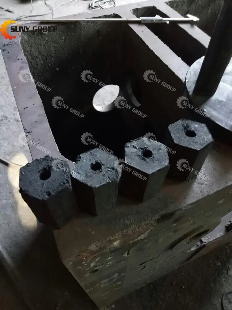 Honeycomb charcoal briquette machine  for tyre pyrolysis carbon black