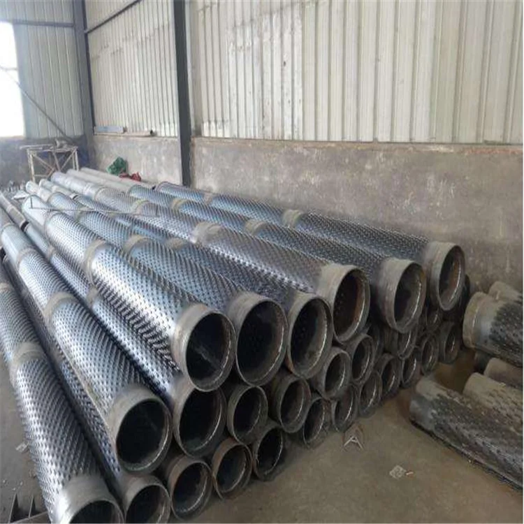 API  J55 Pipe With Round Hole Zinc Plated of Perforated Pipe Tube Price Per Ton