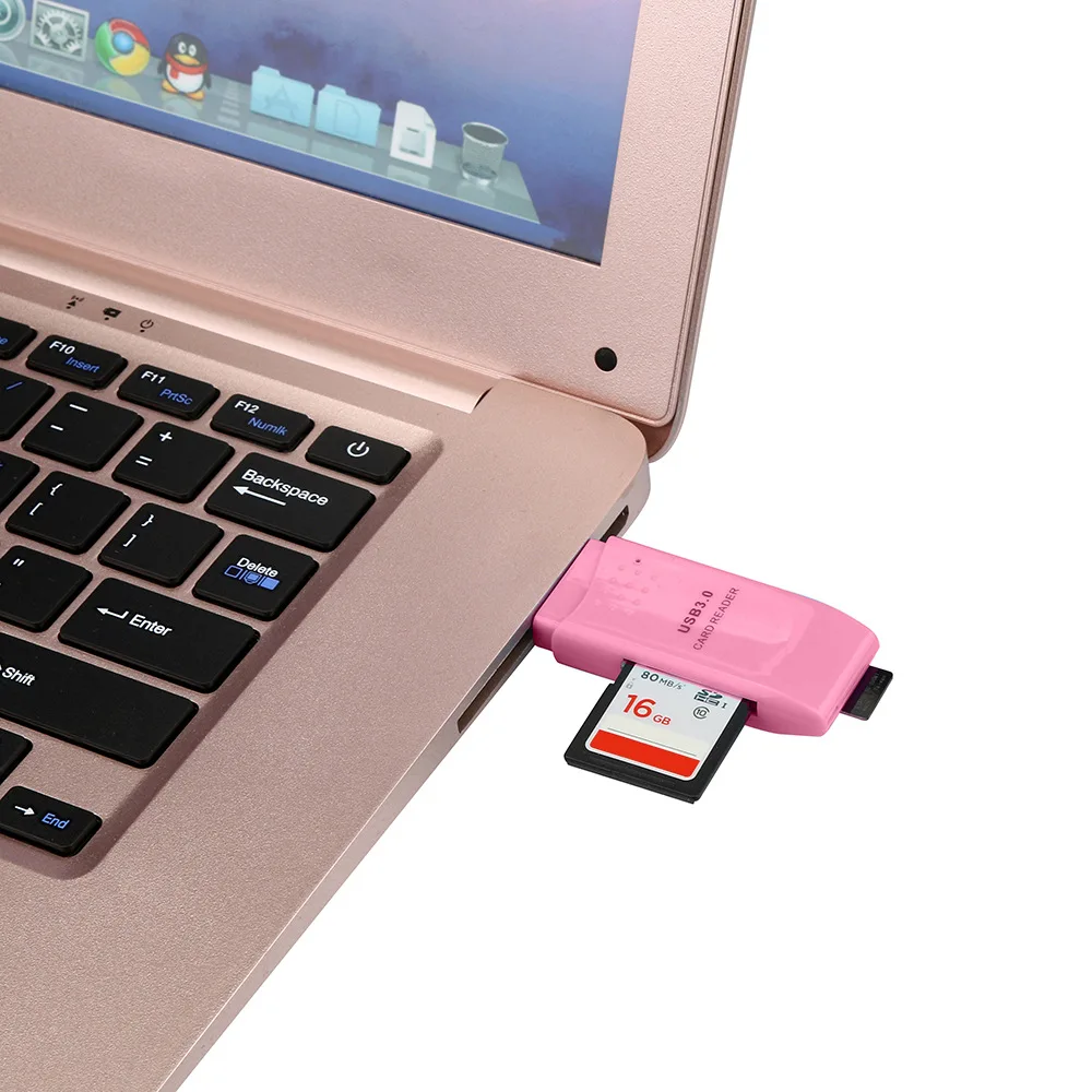 Новинка 2018 Супер Скоростной 5 Гбит/с USB 3 0 MICRO memory SD/SDXC TF кардридер адаптер концентратор устройство для чтения карт
