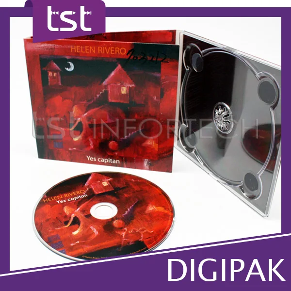 высокое качество упаковочных музыка cd дигипак