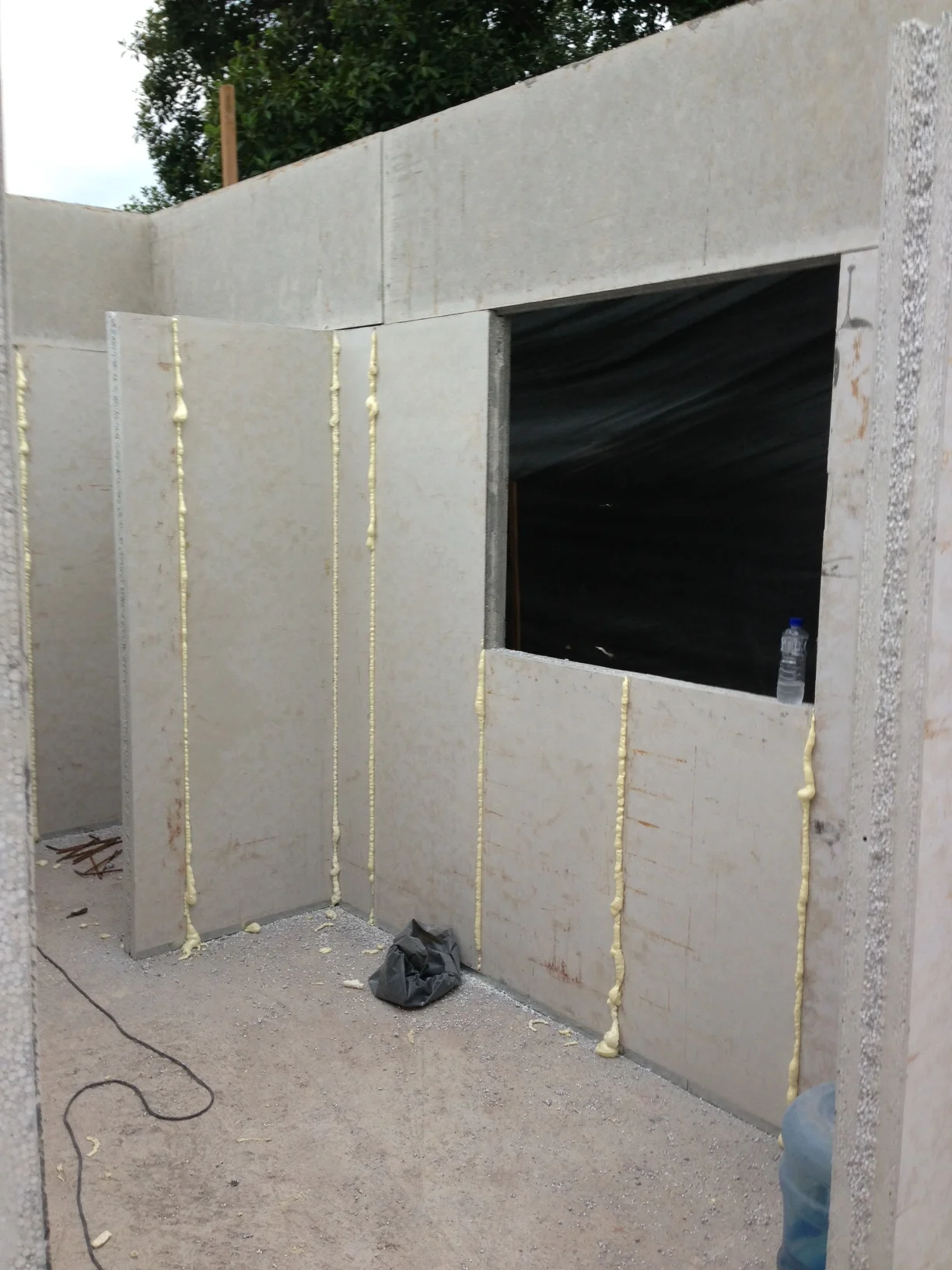 Fast build solar energy system prefab workers dormitory prefab house