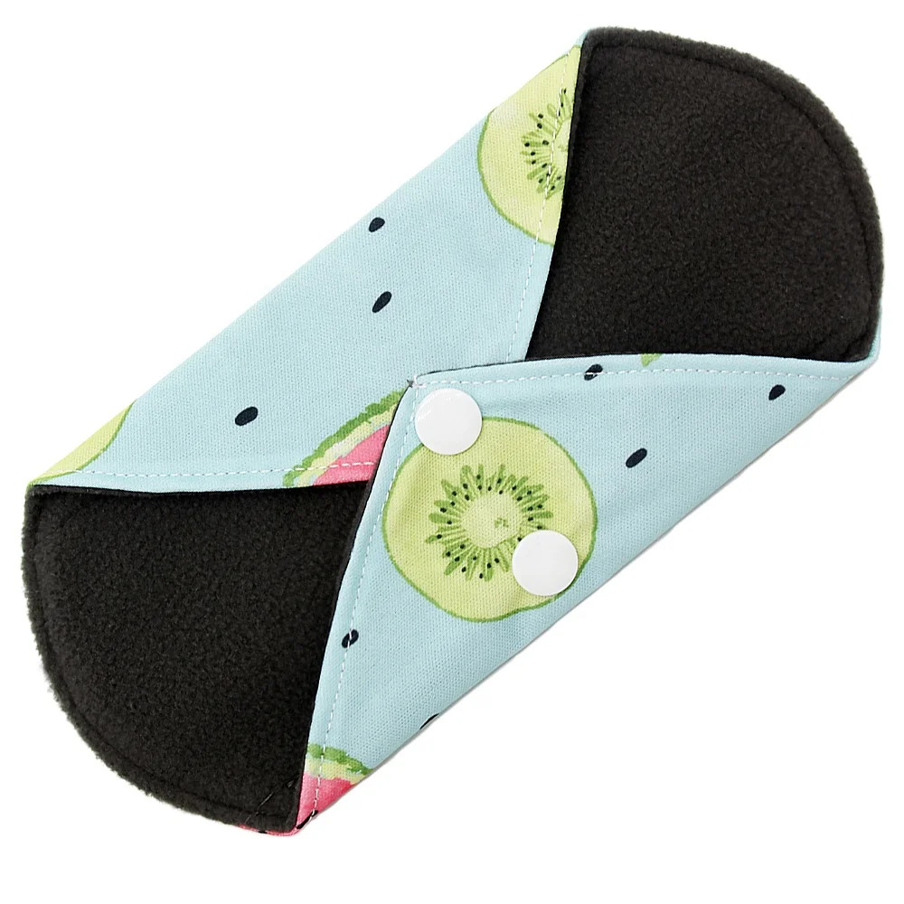 Goodbum Sanitary Napkin Bamboo Charcoal Reusable Menstrual Cloth Sanitary Pads For Women