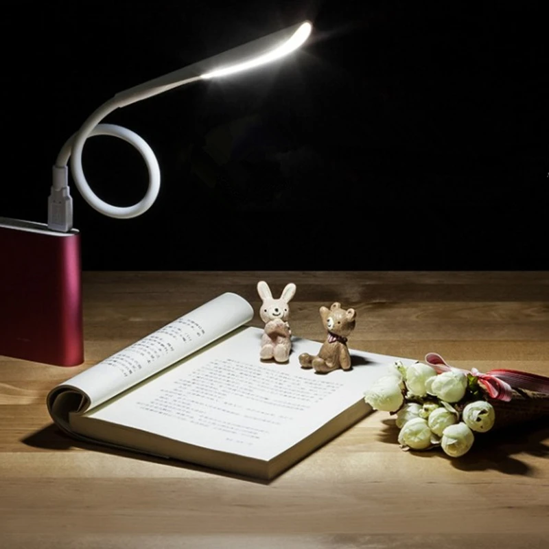 
New LED lamp foldable portable light Laptop mobile power energy saving eye light USB touch night light 