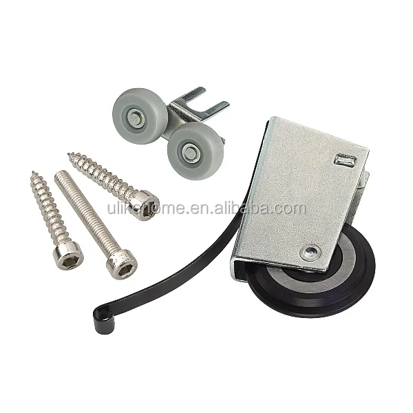 symmetrical top caster wheels bearing Roller sets for wardrobe sliding doors