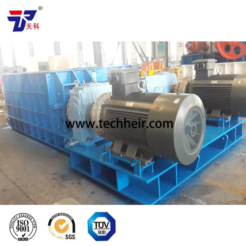 China factory  double  teeth roller crusher for coal washing plant in Russia