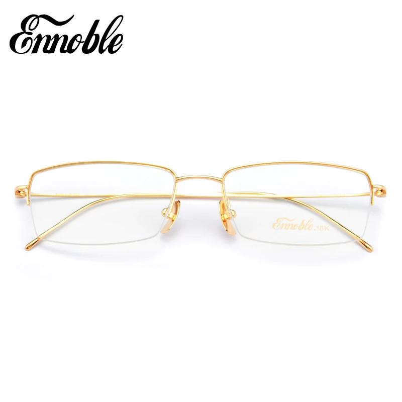 Custom 18K Gold Glasses Frame Factory Wholesale in China EH010