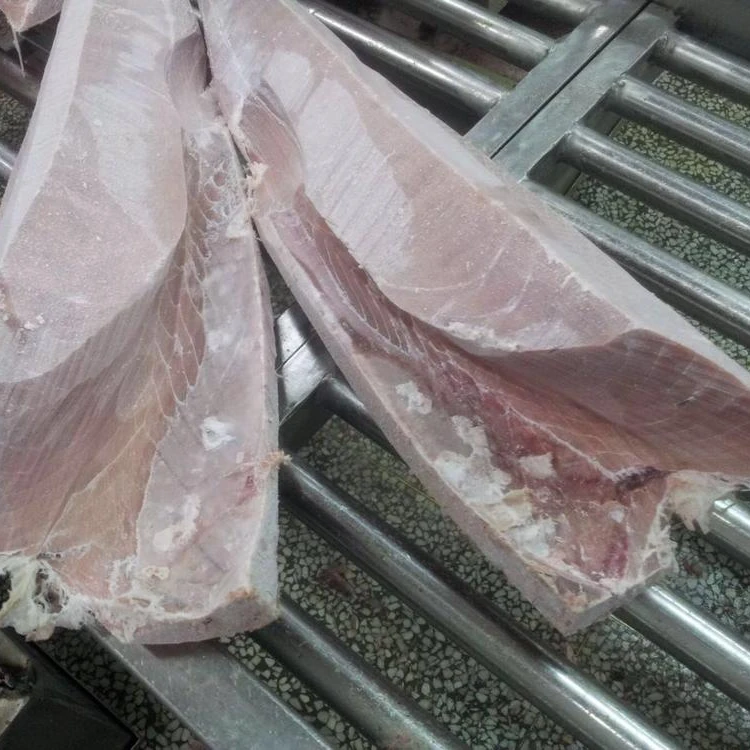 Замороженное желтое филе тунца