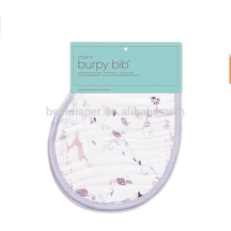 2017 Amazon выбора супер мягкий и легко мыть детские муслина отрыжка ткань