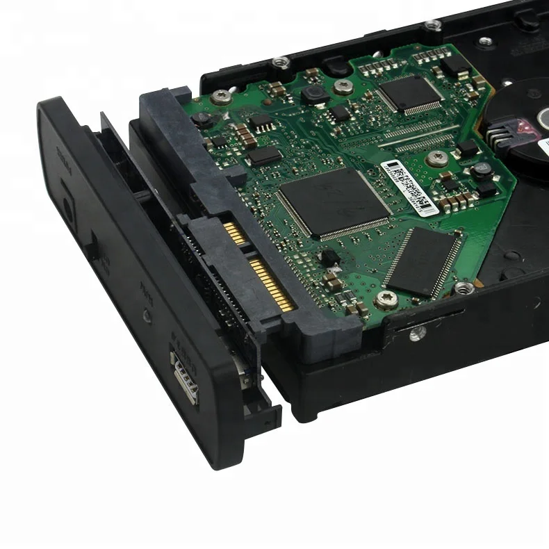 Корпус для внешнего жесткого диска 3,5 дюйма из алюминия USB2.0 на SATA