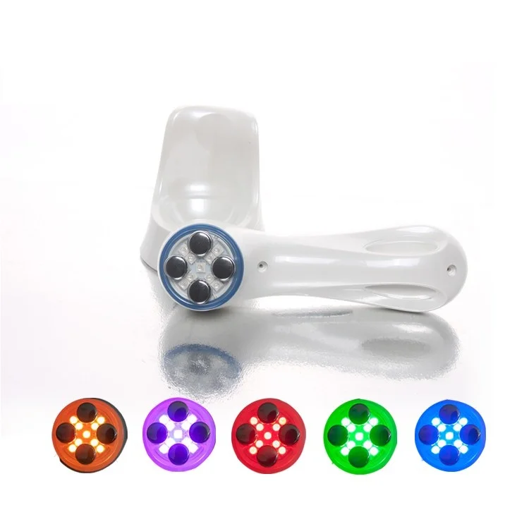 BP9908 multifunction home useskin care facial machine with RF ultrasonic galvanic Led therapy EMS 5 in 1