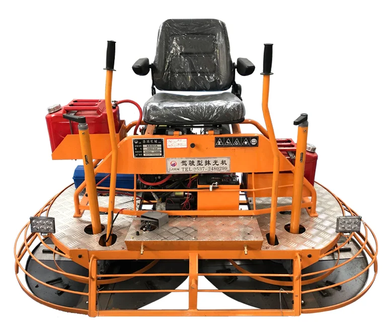 Двухлопастный Гладкий бетонный затирочный станок