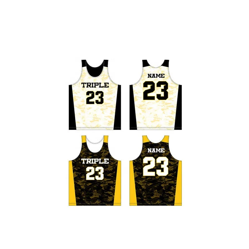 China Manufacturer Sublimation Basketball Uniforms New Design Basketball Team Uniform Personalized Jersey Uniform Set