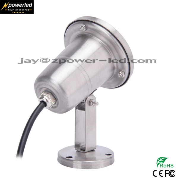 Small size low voltage 12v 3w ip68 underwater led pool light