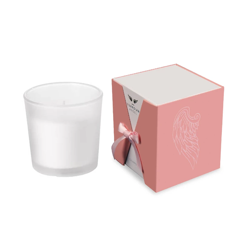 Wholesale Custom Retail Black Scented Luxury magnetic Candle Packaging Boxes with drawer