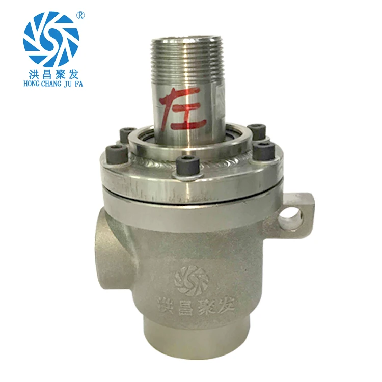 high pressure resistant 32A duoflow rotary joint for oil with flange end