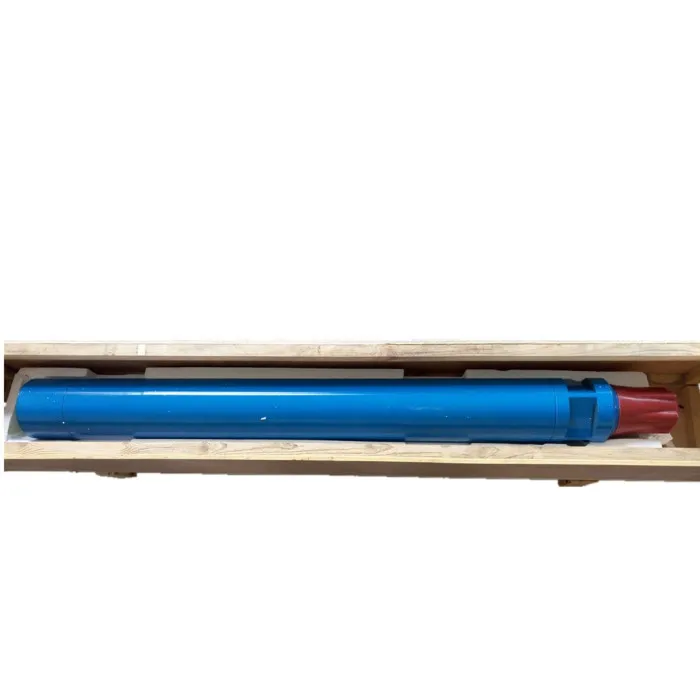 Drill hammer and drill bits for hard rock drilling rig machine