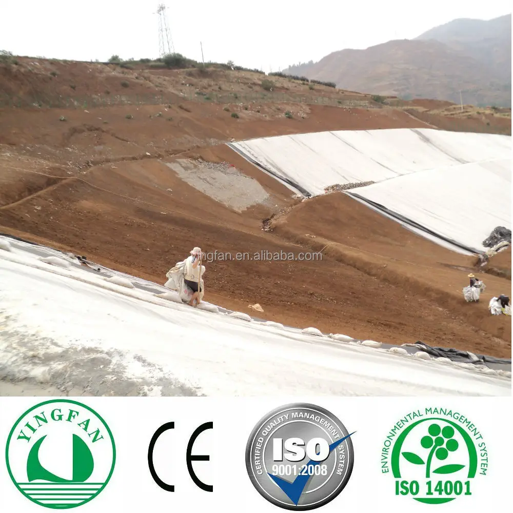 
PP/PET Material Civil Engineering Nonwoven Geotextile 