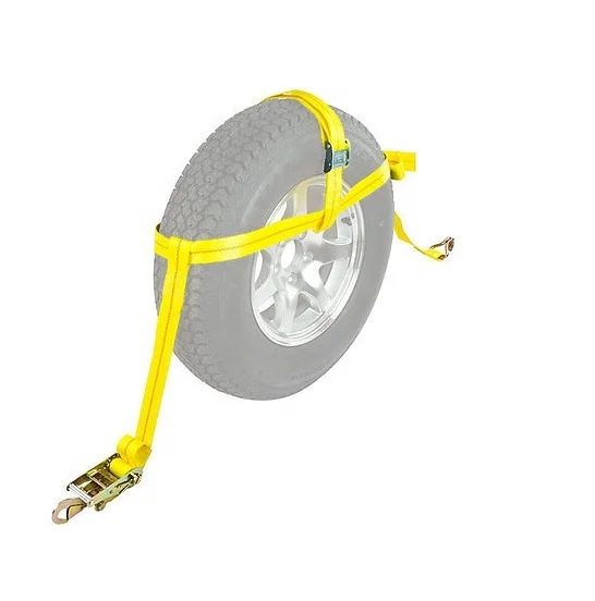 Регулируемый ремешок с храповым механизмом для шин, 100% полиэстер, 2 дюйма, 50 мм, 5 т