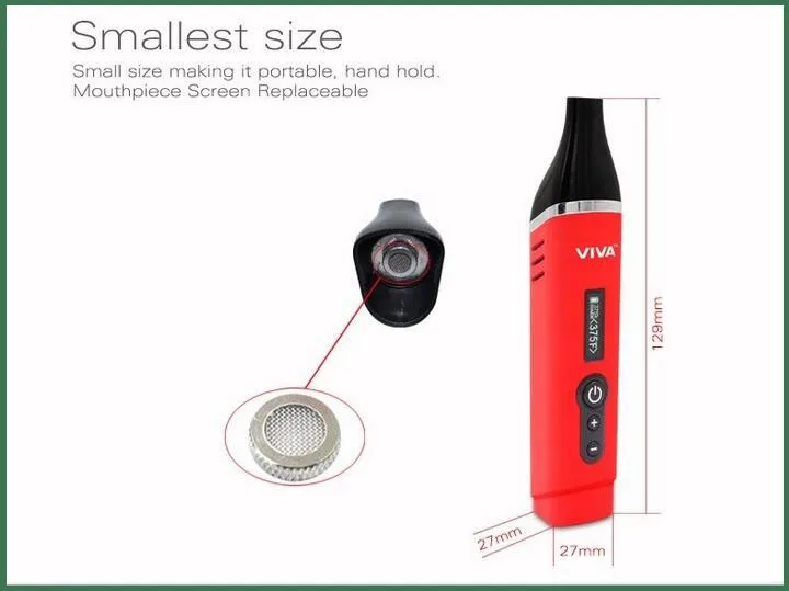 wax/herb vaporizer dry herb pen digital dry herb pen stock