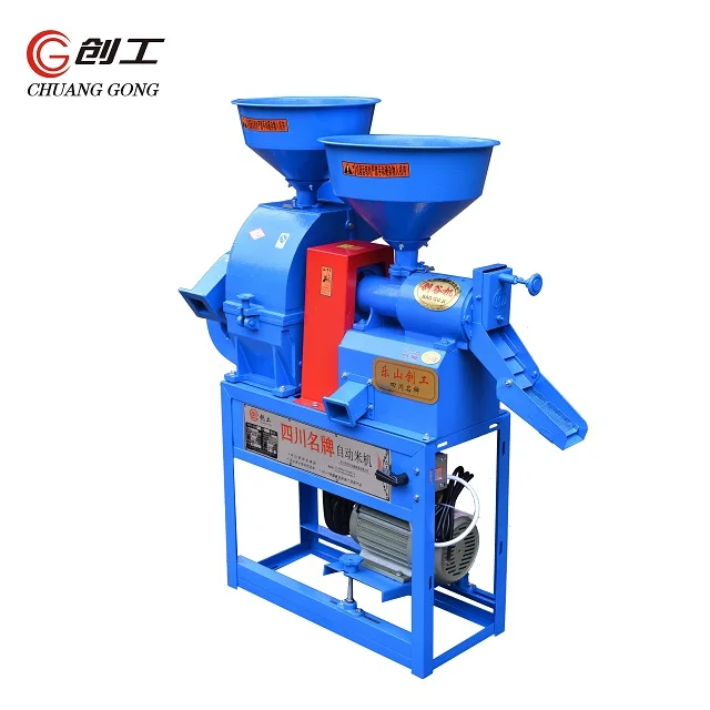 Complete factory price industrial mini rice milling machine combined with wheat flour mill machine 6N40-9FQ20