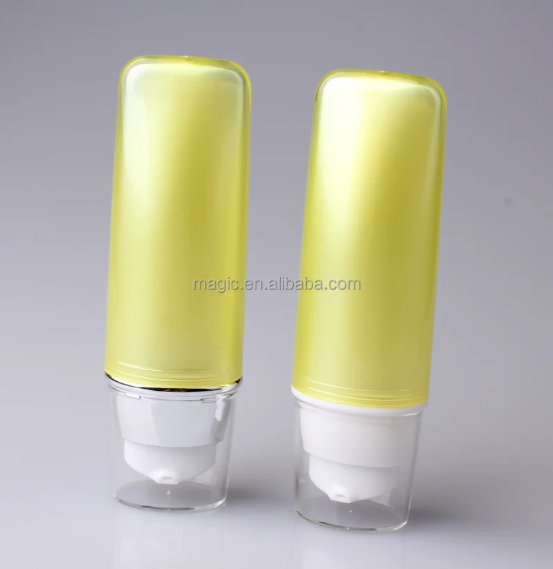Empty cream airless tube 35ml nice BB cream tube with airless pump
