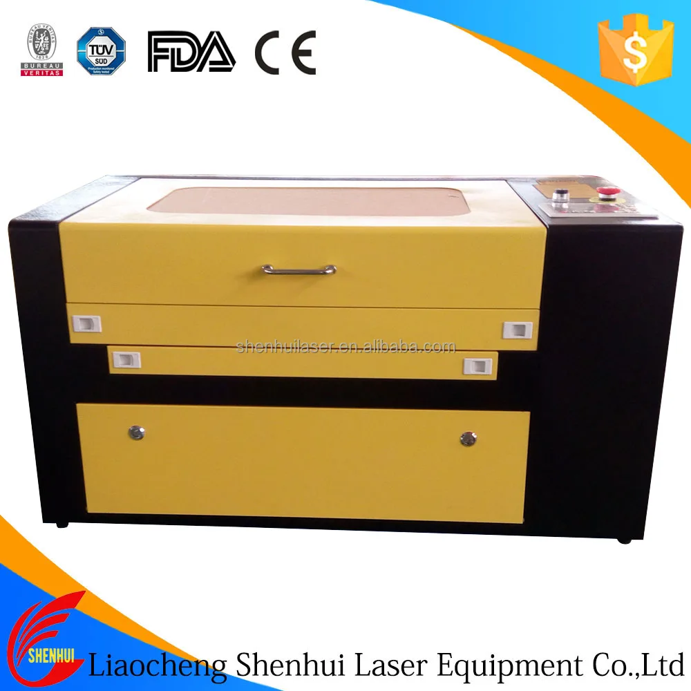Shenhui 50w 60w SH-350 laser engraver cutter with software RDworks 8.0