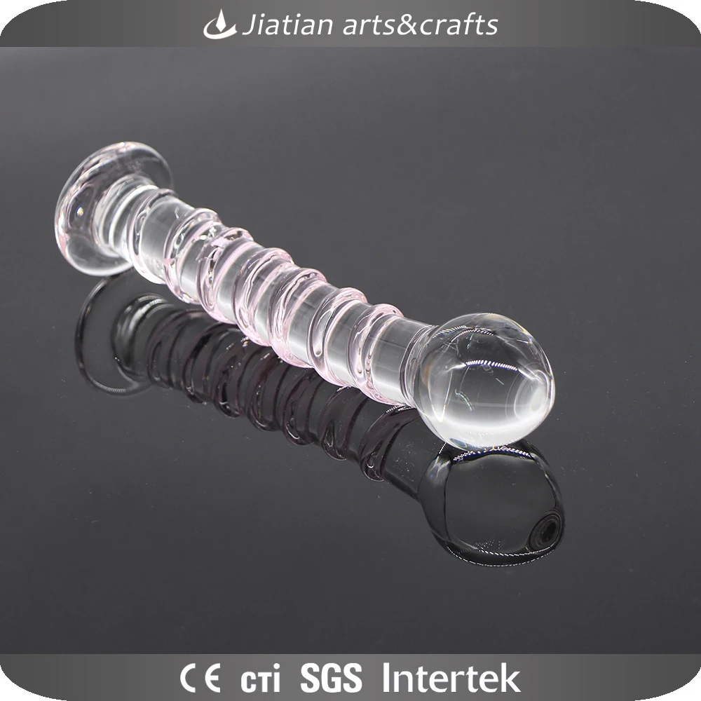 Handmade Vibrating Glass Dildo That Lights