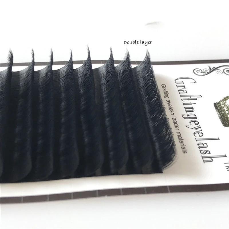 
Wholesale easy fan rapid blooming eyelash extension silk fast fanning lashes 