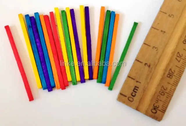 Food Grade Wooden Counting Sticks of DIY use