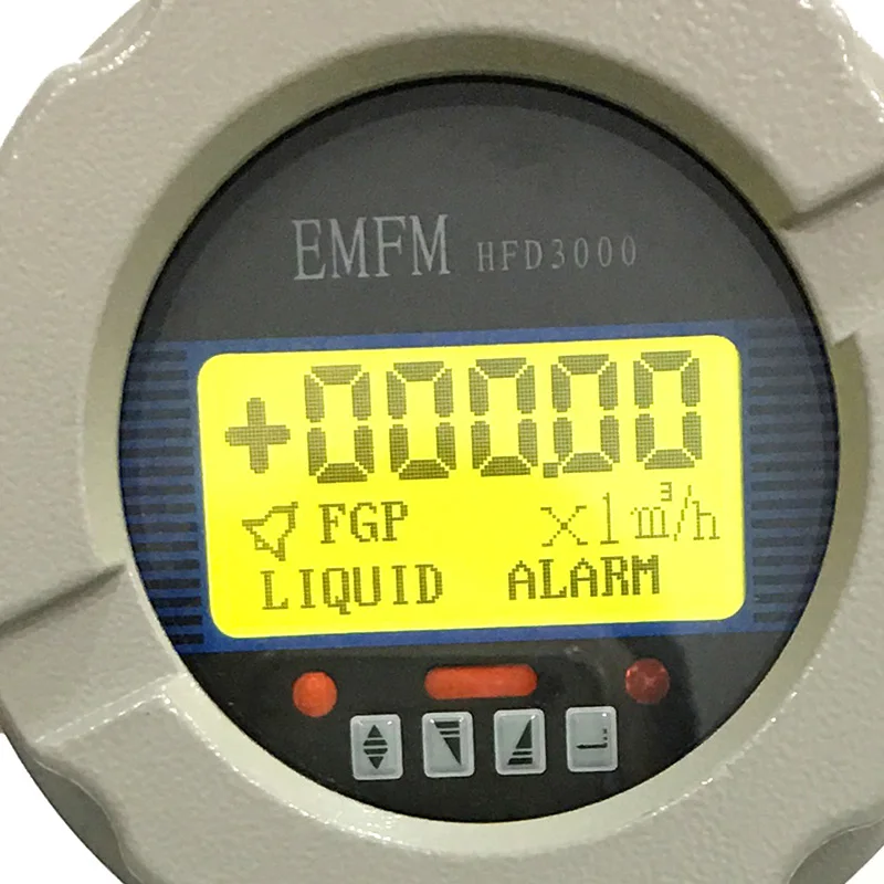 Food Drink Digital Water Electromagnetic transmitter Flow Meter Flowmeter