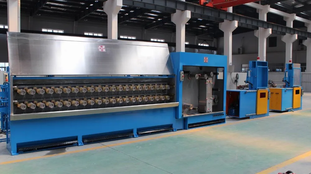 JiangSu HONTA straight wire drawing machine copper wire drawing machine with annealer