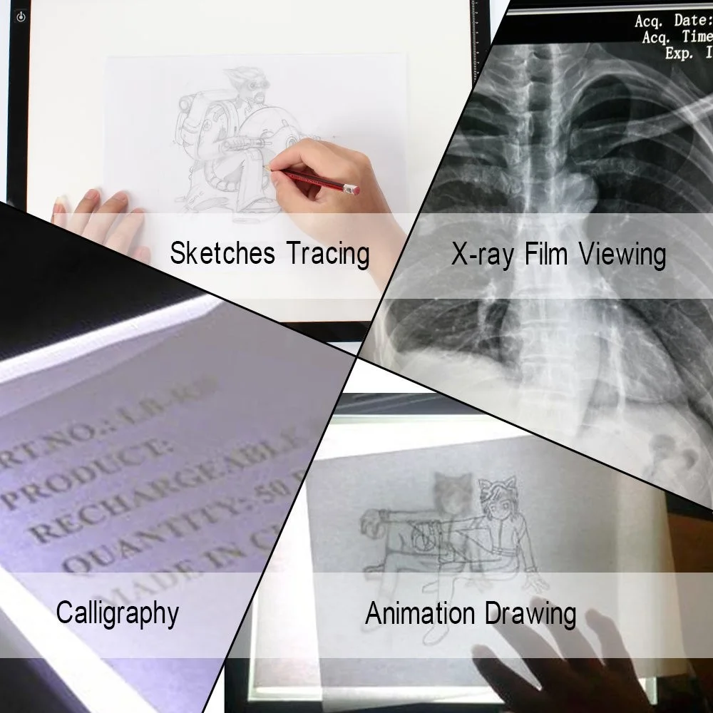 Huion LA3 other computer accessories Acrylic brightness adjustable usb box tracing board light drawing board led light pad