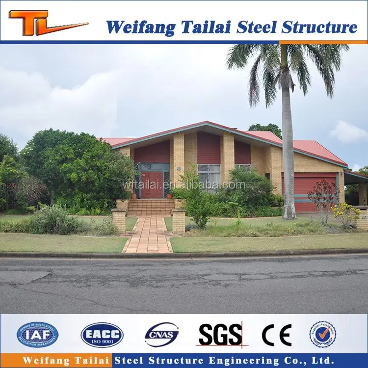 luxury cheap manufacturer prefab house villa for sale in india