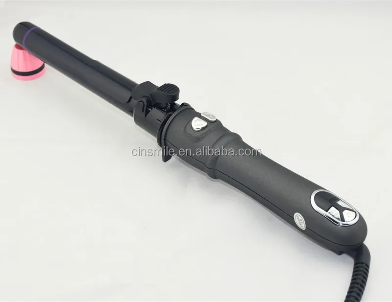 Digital hair curling iron hair perm machine with swivel power cord