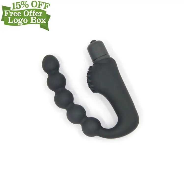 Силиконовая Анальная пробка унисекс, вибрирующий массажер простаты, Вибратор