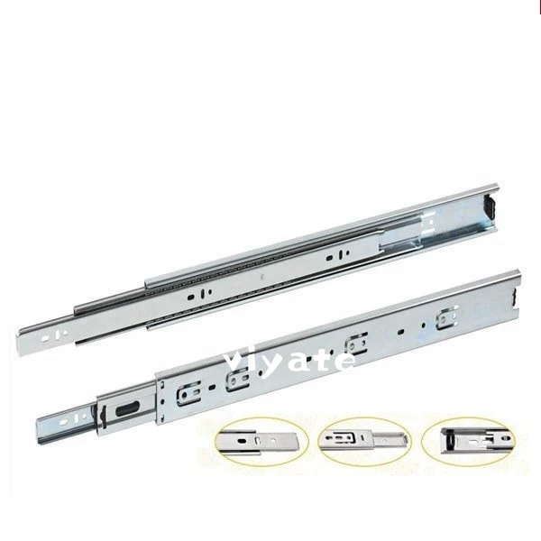 35mm 3-fold heavy duty sliding rail for desk