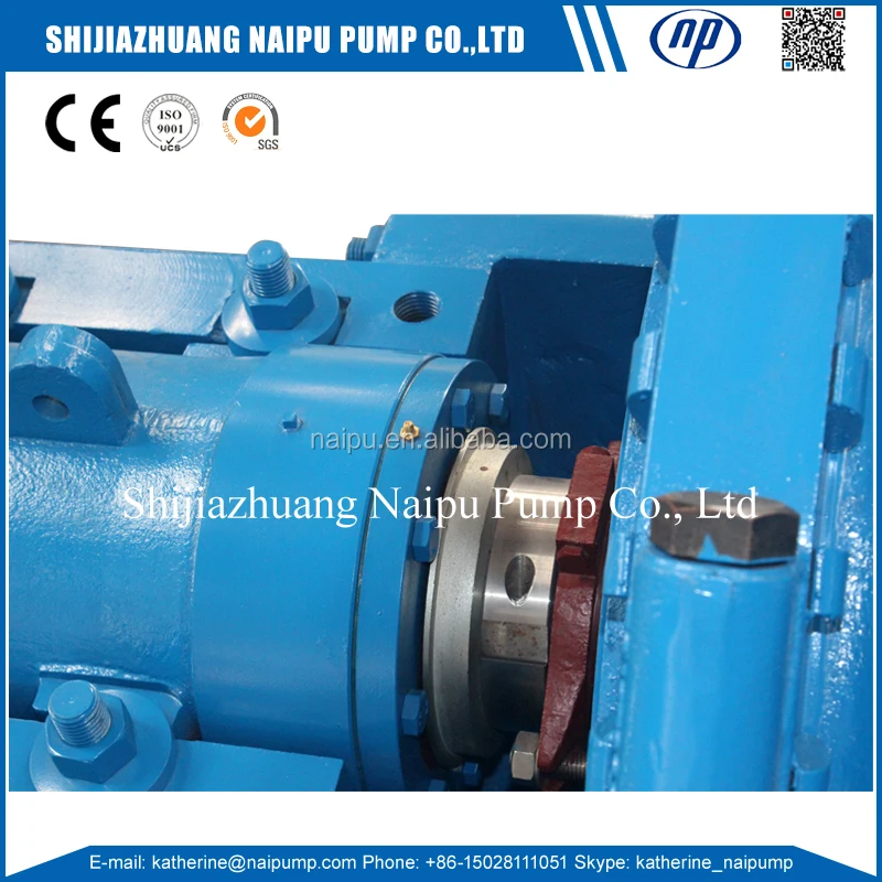 Naipu 10 / 8S - GH Sludge Hard Rock Slurry Pumps for Sand Washing Plants