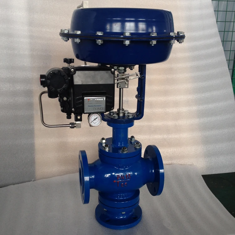 2016 made in China 3 way air operated diaphragm proportional control valve
