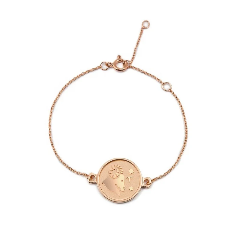 
Wholesale 12 Zodiac Bracelet, Aquarius Sign Bracelet 