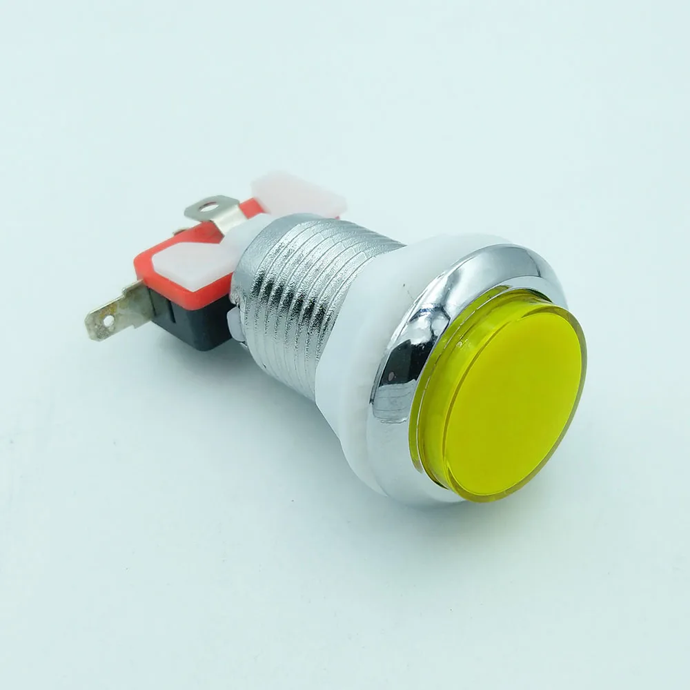 Wholesale Arcade Game Machine Round Game Push Button Arcade Lighted Push Button For Game Machine