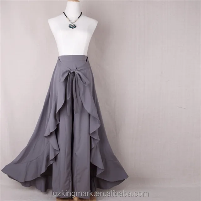Fashion Hot Sale Latest long skirt design Women Maxi Skirt