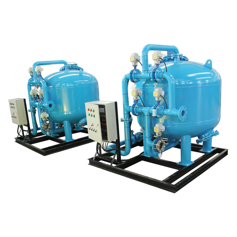 Cooling Tower Water Treatment Dia1.6m Rapid Sand Filter  system to remove solid particles and water turbidity