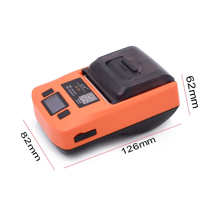 IPRT 58 мм Заводская Цена Мини Pos чековый Термопринтер для печати этикеток штрих-кодов для магазинов одежды