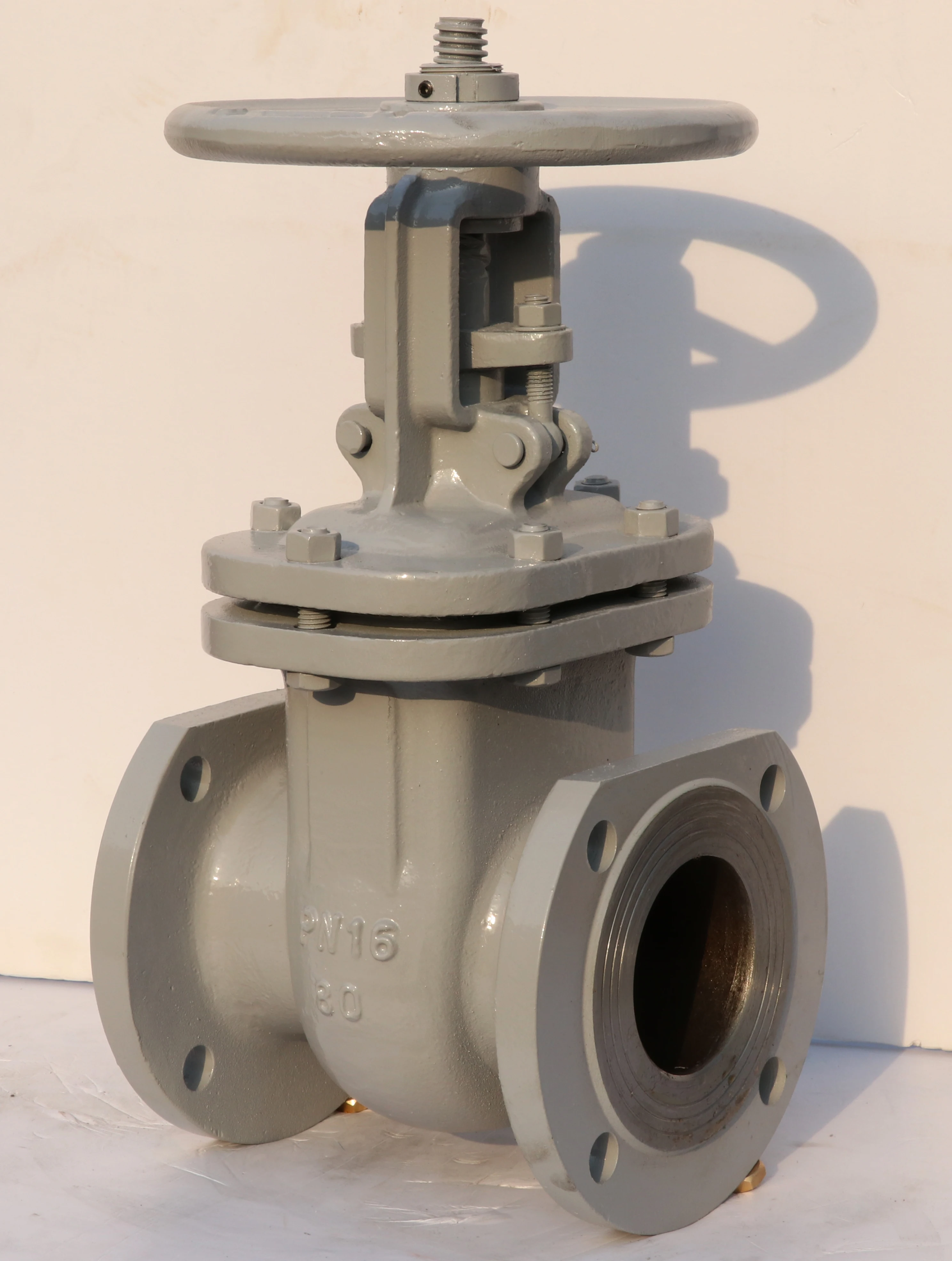 Russia/gost carbon steel wcb gate valve flange end PN16 Z41H-16C